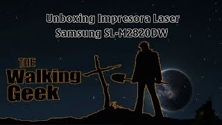 Unboxing Impresora Laser Monocromatica Samsung SL M2820DW [upl. by Leagiba211]