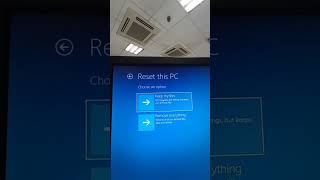 cara reset windows 10 windows10 computertroubleshooting [upl. by Quinton]