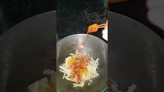 paratha or alu best dinner food healthy shortvideo [upl. by Arella273]