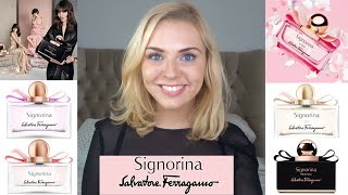 SIGNORINA BY SALVATORE FERRAGAMO PERFUME RANGE REVIEW  Soki London [upl. by Iphlgenia565]