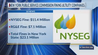 NYSEG fined 114M for failing to achieve 2023 customer service performance targets [upl. by Ahsenit]