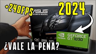 GT 1030 2GB GDDR5  ¿Vale la pena en 2024 🤔 [upl. by Netty]