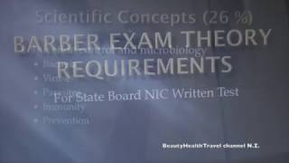 BARBERING 1 State Board Written Theory Exam Requirements [upl. by Wolenik]