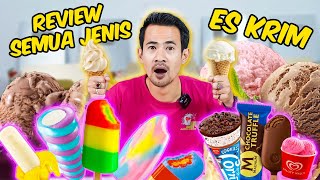 REVIEW SEMUA ES KRIM  PAPI COBAIN SEMUA ES KRIM [upl. by Atnahs]