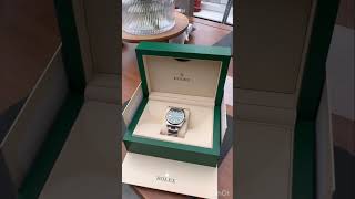 Rolex Oyster Perpetual 41mm Green Dial 2024 [upl. by Chiarra]