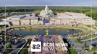 Largest Hindu temple outside of India now stands in Central New Jersey [upl. by Nyraf]