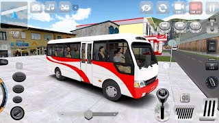 Arrived Bus Terminal  Minibus Simulator Vietnam  Android Gameplay [upl. by Annahsar]