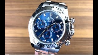 Rolex Daytona Cosmograph 116509 Rolex Watch Review [upl. by Clem887]