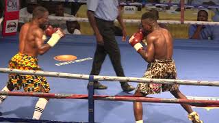 Chaos rock Bukom Boxing Arena after Wasiru Mohammed TKO Isaac Sackey [upl. by Melleta]