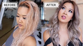 OMBRÉ HAIR AT HOME WITH WELLA T14 amp L’Oréal Dialight [upl. by Anaicilef43]