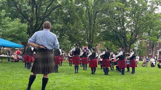 Kansas City St Andrews Pipes amp Drums  Minnesota Highland Games 2024  Grade 5 QMM [upl. by Lucier]