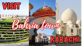 Bahria town ki sair  bahria town karachi  visit bahria town [upl. by Sundberg483]