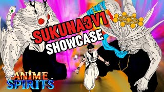 How to get Sukuna3V1  Full Showcase Anime Spirits Roblox [upl. by Cassandre308]