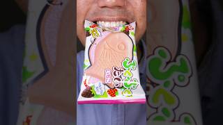 ASMR  Meito Puku Puku Tai Taiyaki Wafer  🍓 Taiyaki Wafer ASMR Snack Japan Satisfying [upl. by Yaniv269]