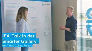 Folge 3 IFATalk in der Smarter Gallery  mit Tim amp Celine zur neuen smarten Raumsteuerung [upl. by Ratna]