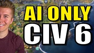 DEFENSE OF AMERICA  Civilization 6 AI Only Gameplay Civ 6 Earth Map Mod  Part 5 [upl. by Acinok]