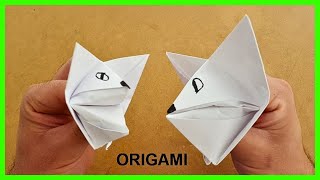 ▷ Cómo hacer una MARIONETA de papel Origami FÁCIL✅  TÍTERES de papel [upl. by Tandi]