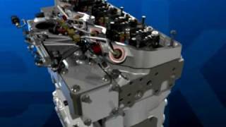 Perkins Diesel Engine Animation [upl. by Goldstein]