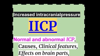 Increased intracranial pressure IICP [upl. by Eselehs]