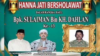 HANNA JATI BERSHOLAWAT bersama Habib Muhsin Al Aydrus KH Ahmad Marzuki amp Majelis Nuruddin 8642 [upl. by Eppilihp89]