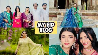 My Eid Vlog  Mujhe Kitni Eidi Mili  Photoshoot khraab ho gaya 😭  Mahjabeen Ali Vlogs [upl. by Noyad]