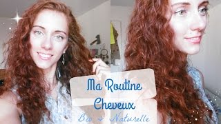 ❥ Nouvelle Routine Cheveux ❥ BIO boucles sans chaleur don de cheveux [upl. by Charil]