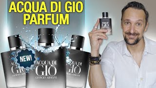 NEW Armani Acqua di Gio Parfum First Impressions and quick review The 2023 Acqua di Gio is Here [upl. by Ativet]