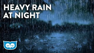 Heavy Rain Sounds At Night With No Thunder  2 Hours Rainstorm  Heavy Rain Sounds for Sleeping [upl. by Lyrahs940]