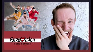 Reaction  Latvia  Citi Zēni  Eat Your Salad  ESC 2022 [upl. by Yeslah]