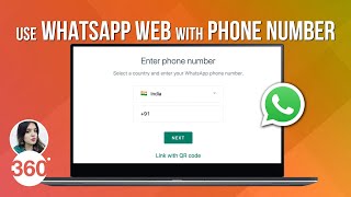 Log in to WhatsApp Web With Your Phone Number How to Do It [upl. by Culliton]