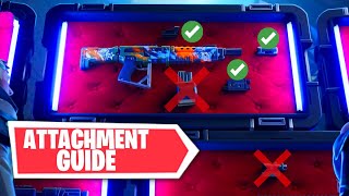 Fortnite Attachments EXPLAINED Fortnite Tips and Tricks [upl. by Modeerf151]