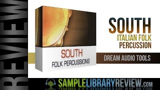 Checking Out SOUTH Italian Folk Percussion from Dream Audio Tools [upl. by Annotahs834]