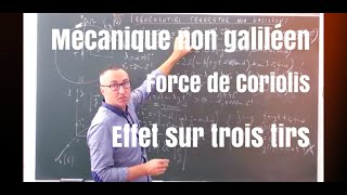 Force de Coriolis déviation vers lEst et autres tirs [upl. by Toh]