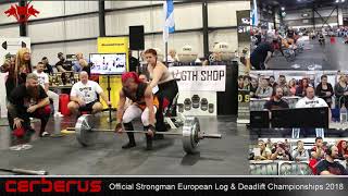 Rhianon Lovelace 250kg  550lb World Record Deadlift [upl. by Bonnes]