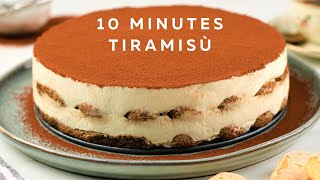 How To Make Tiramisu In 10 Minutes  Easy Tiramisu  Fuzz amp Buzz [upl. by Feerahs]