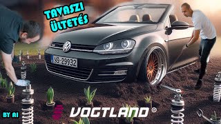 TAVASZI ÜLTETÉS 🥕 Golf 6 Cabrio 🚗 Megkapta a Vogtlandot [upl. by Yenroc]