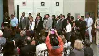 Citizenship Day Naturalization Ceremony at the Smithsonian National Museum of American History [upl. by Eylloh]