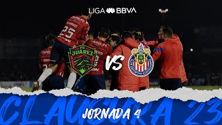 Victoria del Rebaño  Resumen FC Juárez vs Chivas  Liga BBVA MX  Clausura 2023 [upl. by Ross]