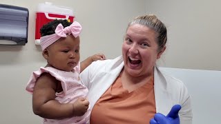 The Detroit Pediatric Experience Our daughters 9th Month Checkup [upl. by Lenroc]