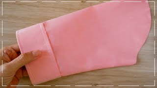 How To Sew Folded Cuff Sleeve Neatly  Sewing Tips And Tricks Thuy Sewing [upl. by Bakemeier]