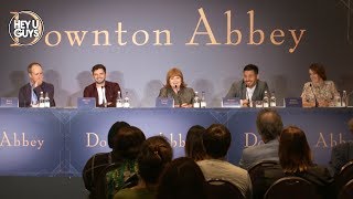 Downton Abbey Press Conference  Robert JamesCollier Sophie McShera amp Kevin Doyle [upl. by Aneda]