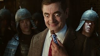 Snickers Mr Bean TV advert  Subtitled [upl. by Darooge]