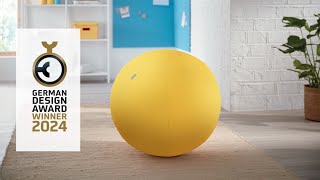 Leitz Ergo Cosy Active sitting Ball  Product video EN [upl. by Irmgard]