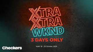 Xtra Xtra Weekend Is Back – Grocery Specials  Checkers South Africa [upl. by Alyks]