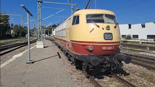 Mitfahrt Nostalgie TEE IC von Koblenz Hbf nach Lindau Insel am 249824 [upl. by Bobbette65]