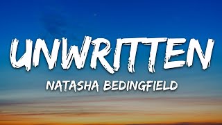 Natasha Bedingfield  Unwritten Lyrics Sped up [upl. by Webb238]