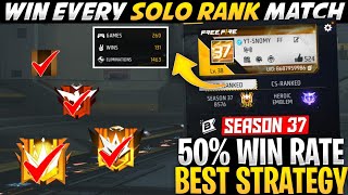 Solo Rank Best Tips and Tricks To Get Booyah  Road to Grandmaster In Season 37 [upl. by Goff178]