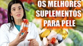 SUPLEMENTOS que VOCÊ DEVE USAR para PELE e melhorar a SAÚDE [upl. by Lleddaw160]