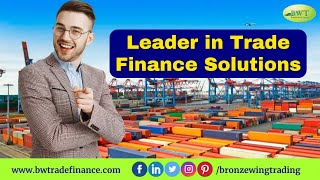 Bronze Wing Trading LLC  Leader in Trade Finance Solutions [upl. by Yraillih]