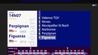 Annonce SNCF TGV Figueras amp Perpignan FRES [upl. by Gillman]